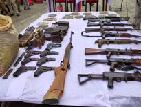 Assam Election 2021: मोदी की रैली से पहले असम में भारी मात्रा में हथियार और गोला-बारूद बरामद



