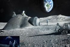 चांद पर इंसानों की बस्ती बसने पर कैसी दिखेगी धरती, सामने आई ये तस्वीर