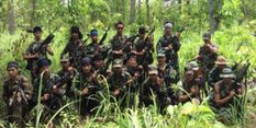पुलिस के साथ मुठभेड़ में मारे गए दो माओवादी विद्रोही