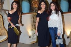 Shilpa Shetty और shamita shetty एक साथ नज़र आई, ब्लैक कलर की ड्रेस बनी आक्रषण का केंद्र