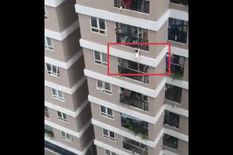 बिल्डिंग की 12वीं मंजिल से नीचे गिरी 2 साल की बच्ची, फिर भी बच गई जानिए, जानिए कौन बना 'भगवान'