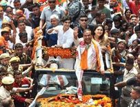 असम चुनाव के लिए बीजेपी के चाणक्य हिमंत बिस्वा सरमा ने जालुकबाड़ी सीट से भरा नामांकन