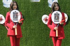 टेनिस प्रीमियर लीग : रेड कलर की ड्रेस में गजब की खूबसूरत लग रही है Divya Khosla Kumar