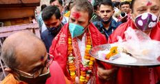Assam Election 2021: कांग्रेस नेता Rahul Gandhi  ने रैली करने से पहले कामाख्या मंदिर में की पूजा