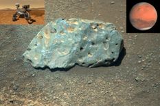 लाल मंगल पर मिला रहस्यमयी 'हरा पत्थर', वैज्ञानिक भी हैरान
