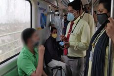 Corona : दिल्‍ली मेट्रो में सख्‍ती तेज, मास्‍क नहीं पहना तो फ्लाइंग स्‍क्‍वैड थमाएंगे चालान