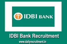 IDBI बैंक में निकली कई पदों पर भर्ती , सैलरी 60 लाख तक , अंतिम तिथि 3 मई 2021 