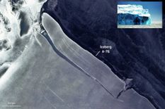 iceberg broken : सावधान! फिर आ सकती है समुद्र से धरती पर तबाही, दिल्ली से 3 गुना बड़ा हिमखंड टूट कर गिरा