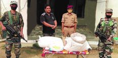 Assam Rifles ने 136 किलोग्राम गन पाउडर किया बरामद, एक गिरफ्तार 