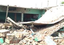 बिहार के बांका में मदरसे के पास धमाका, बिल्डिंग हुई ध्वस्त