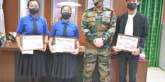 Assam Rifles ने मिजोरम में HSSLC टॉपर्स को किया सम्मानित