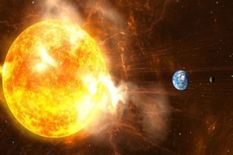 धरती की ओर 16 लाख KM की स्पीड से बढ़ रहा है महाविनाशक ‘सौर तूफान’