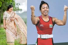 मणिपुरी पोशाक में नजर आईं मीराबाई चानू, पारंपरिक ड्रेस में जीता सबका दिल