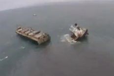 अचानक बीच समंदर में जहाज के हुए दो टुकड़े, फिर हुआ ऐसा खतरनाक



