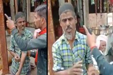 मुस्लिम कबाड़ी को पकड़कर जबरन लगवाए 'जय श्री राम' के नारे, VIDEO वायरल