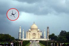 Taj Mahal की सुरक्षा में फिर लगी सेंध, ताज व्यू प्वाइंट से उड़ाया गया Drone, हिरासत में तीन लोग