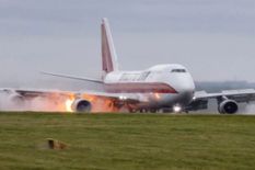 रनवे से टकराकर आग का गोला बना हवाई जहाज, किसी को खरोंच भी नहीं आई, जानिए कैसे हुआ ये चमत्कार