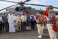 उप-राष्ट्रपति वेंकैया नायडू तीन दिवसीय दौरे पर पहुंचे अरुणाचल, हुआ जोरदार स्वागत

