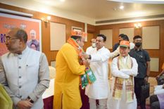 मणिपुर कांग्रेस महासचिव एम पृथ्वीराज सिंह BJP में शामिल