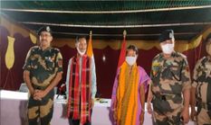 खतरनाक आतंकी समूह NLFT (BM) के शीर्ष नेता ने में BSF के सामने किया सरेंडर