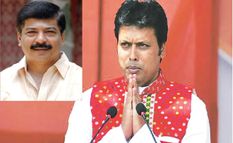 BJP v/s TMC वॉर की बीच भाजपा MLA सुदीप रॉय बर्मन ने CM बिप्लब को लिया आड़े हाथ