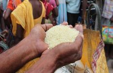 प्रधानमंत्री गरीब कल्याण अन्न योजना के मुफ्त मिलने वाले चावल का बहिष्कार