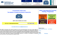 ICSI CS परीक्षा के Admit Card जारी, यहां से करें सीधे डाउनलोड