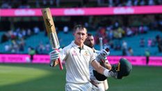 The Ashes 2021:पिंक बॉल टेस्ट में लाबुशाने ने ठोका शतक, कप्तान स्टीव स्मिथ 57 रन पर नाबाद 