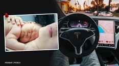 टेस्ला की ऑटोपायलट कार में महिला ने बच्चे को दिया जन्म , ऑटोपायलट मोड पर चल रही थी कार 
