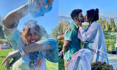 प्रियंका चोपड़ा ने विदेशी अंदाज में मनाई 'रोमांटिक' होली, तस्वीरें और वीडियो से झलक रहा है प्यार