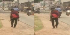 मानवता को झकझोर देने वाली घटना, सात वर्षीय बेटी के शव को कंधे पर लादकर 10 किमी पैदल चला पिता

