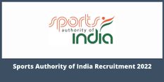 Sports Authority of India Recruitment : चिकित्सा अधिकारियों के लिए आवेदन आमंत्रित, वेतन : रु. 1,25,000/- प्रति माह