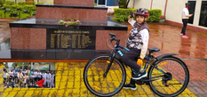 10 साल के बच्चे का गजब जोश! साइकिल से तय किया मणिपुर से दिल्ली तक का सफर