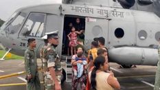 असमः बाढ़ के चलते ट्रेन में फंसे थे 119 यात्री, भारतीय वायु सेना ने सुरक्षित निकाला