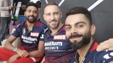 IPL 2022: कोहली ने फाफ डु प्लेसिस-मैक्सवेल के साथ शेयर की दिलचस्प फोटो, सोशल मीडिया पर हुई वायरल


