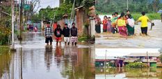 मणिपुर में बढ़ा नदियां का स्तर, इंफाल घाटी में बाढ़ के स्तर से ऊपर बह रही प्रमुख नदियां