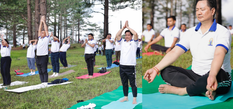 अरुणाचल प्रदेश में किरेन ​रीजीजू का कमाल, एकसाथ 45 स्थानों पर हुआ योग दिवस का आयोजन