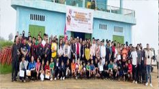 DEF Phek  में नशीली दवाओं के दुरुपयोग और अवैध यातायात तस्करी के खिलाफ मिनी मैराथन