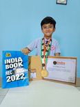 त्रिपुरा के नन्हे 5 साल के धृतराज सरकार ने India book of records में नाम किया दर्ज 