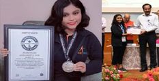 त्रिपुरा की चौदह साल की लड़की ने किया कमाल, सिर्फ 5.29 मिनट में रवींद्रनाथ टैगोर की तस्वीर बनाकर बनाया विश्व रिकॉर्ड