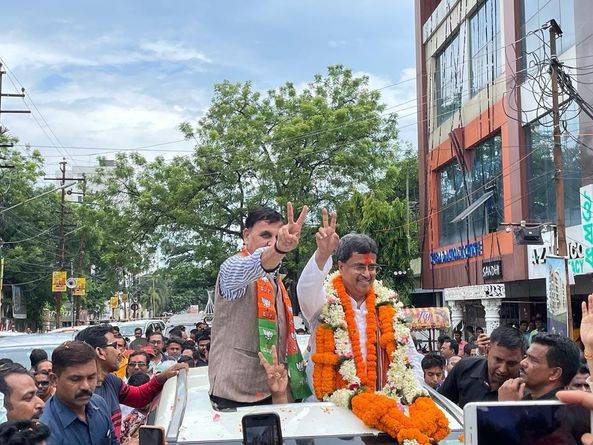 Tripura by election result 2022: 8-नगर बारदोवाली निर्वाचन क्षेत्र से 6104 मतों के भारी अंतर से मुख्यमंत्री माणिक साहा की शानदार जीत